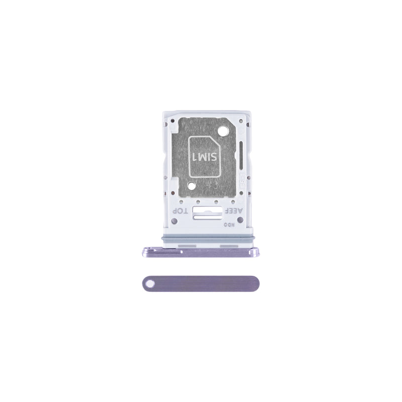 Samsung Galaxy A55 A556B Sim And MicroSD Card Holder Lilac OEM