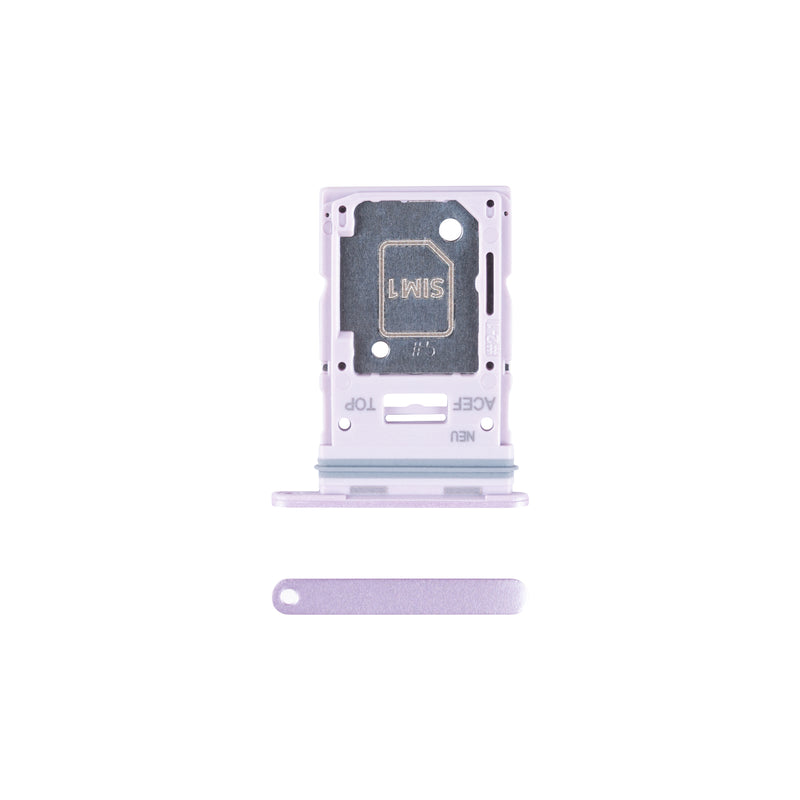 Samsung Galaxy A35 A356B Sim And MicroSD Card Holder Lilac OEM