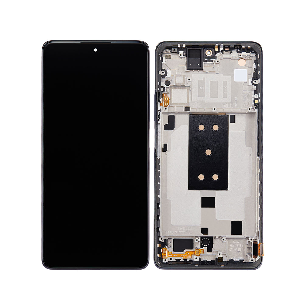 Xiaomi 11T, 11T Pro 5G  Display And Digitizer With Frame Meteorite Grey OEM