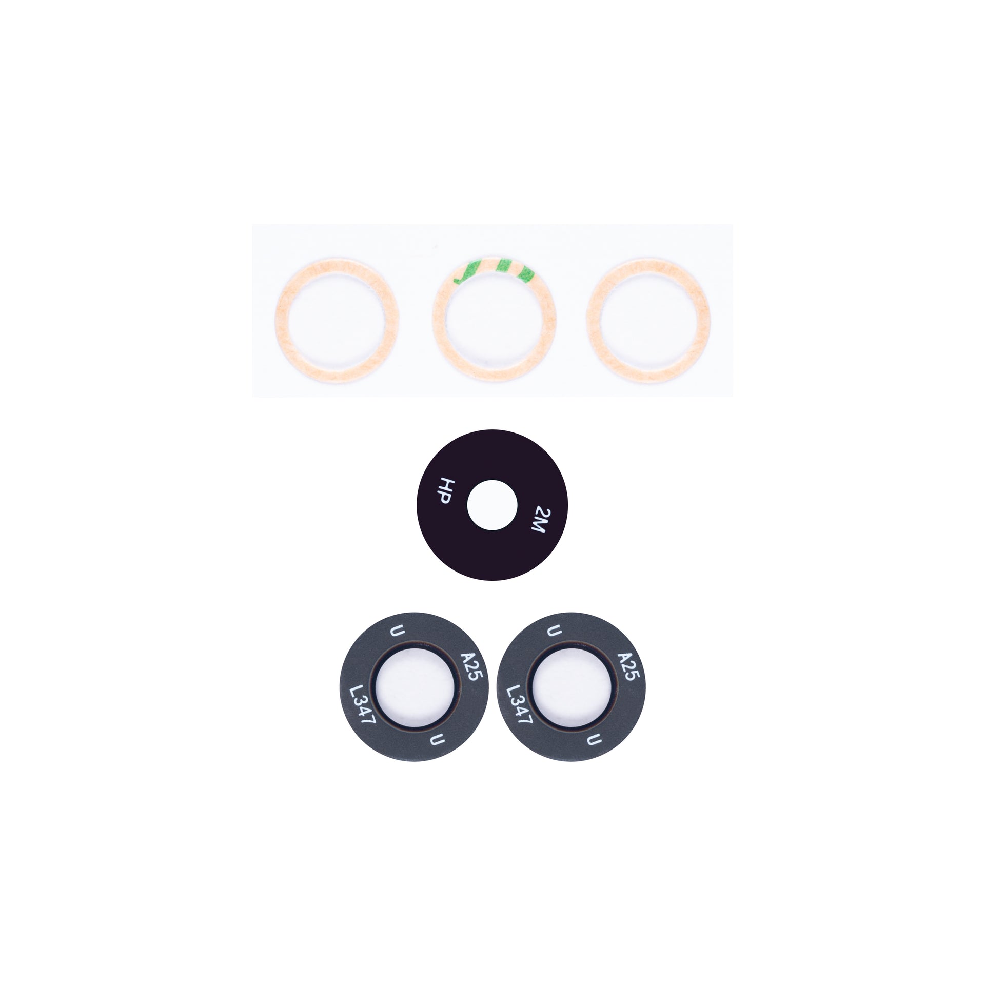 Samsung Galaxy A25 A256B Camera Lens Cover Black OEM