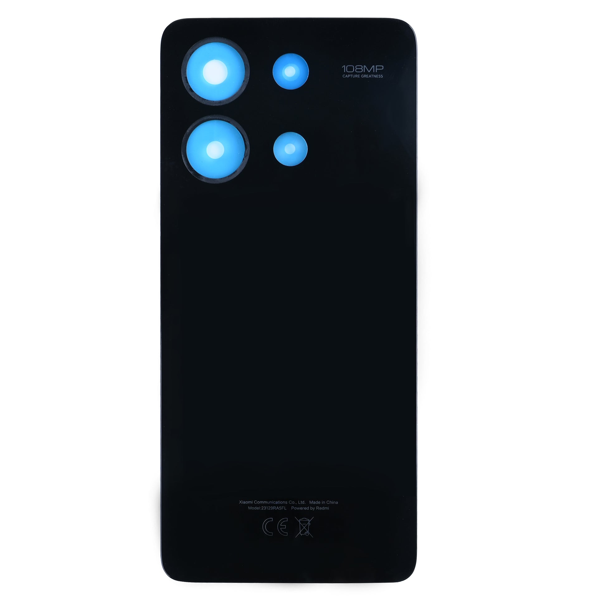 Xiaomi Redmi Note 13 4G Back Cover With Lens Midnight Black OEM
