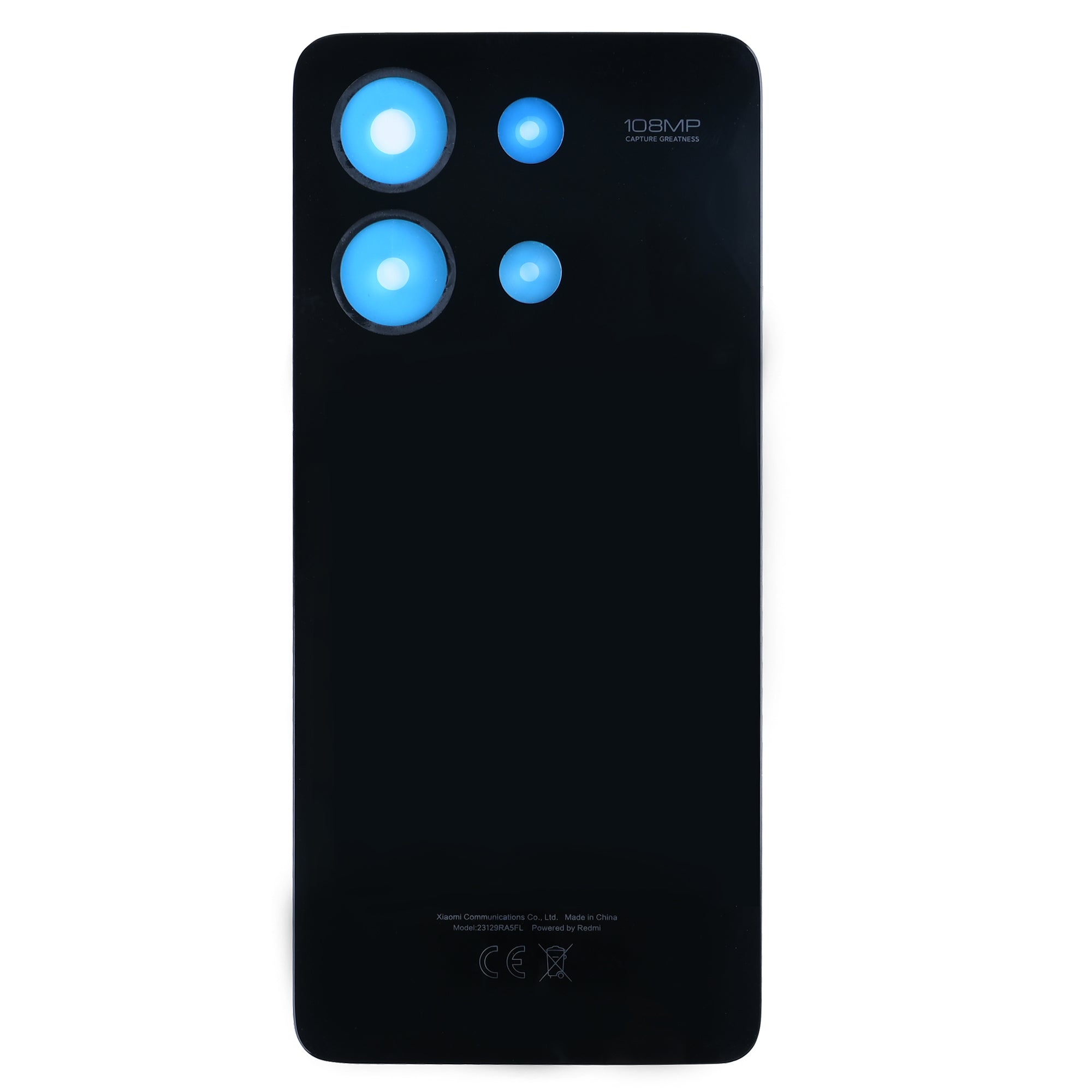 Xiaomi Redmi Note 13 4G Back Cover With Lens Midnight Black OEM