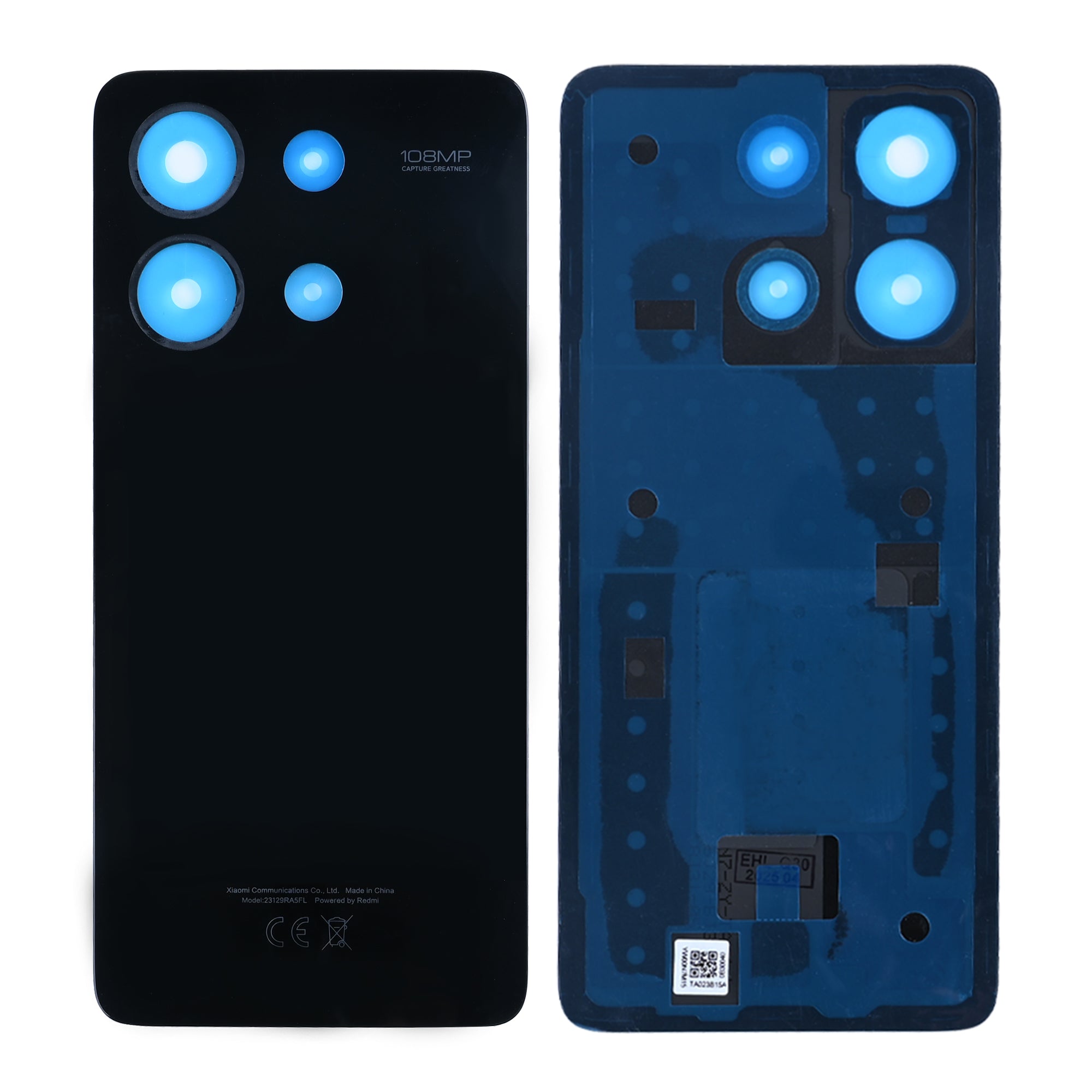 Xiaomi Redmi Note 13 4G Back Cover With Lens Midnight Black OEM