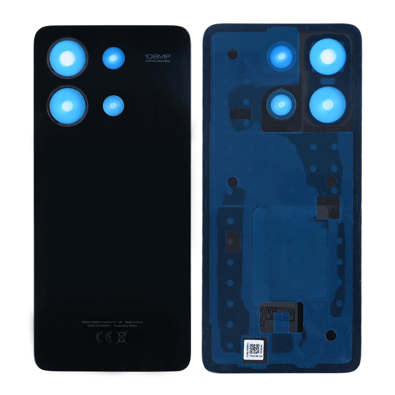 Xiaomi Redmi Note 13 4G (23129RAA4G) Back Cover Midnight Black With Lens OEM