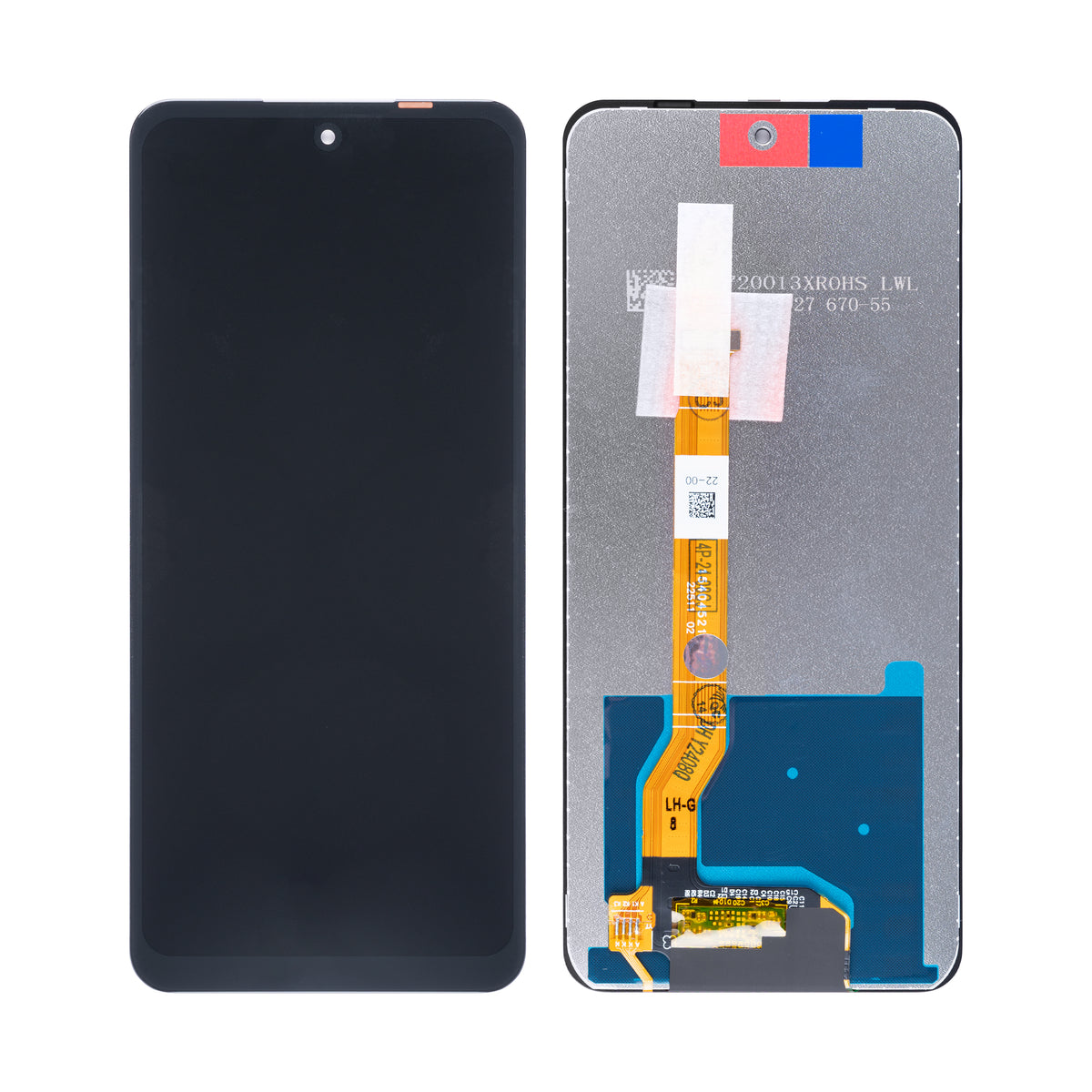 Oppo A2 Display And Digitizer Without Frame Black OEM