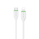 Rixus RX2017L Data Sync And Fast Charge Cable USB-C To Lightning Connector 3m