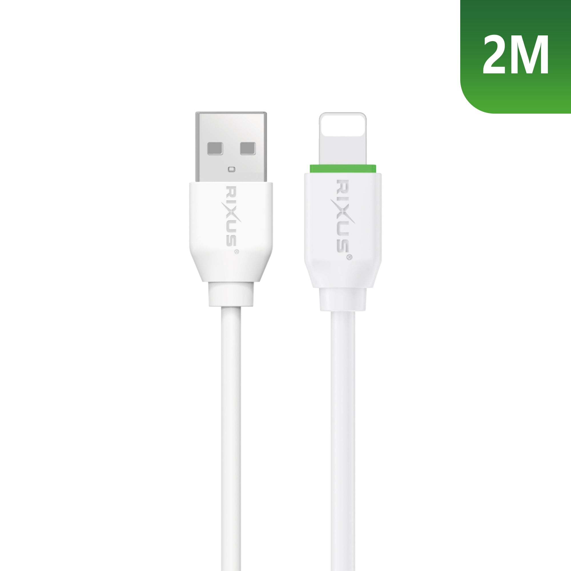 Rixus RXU82A Boost Data Cable USB To Lightning Connector 2m