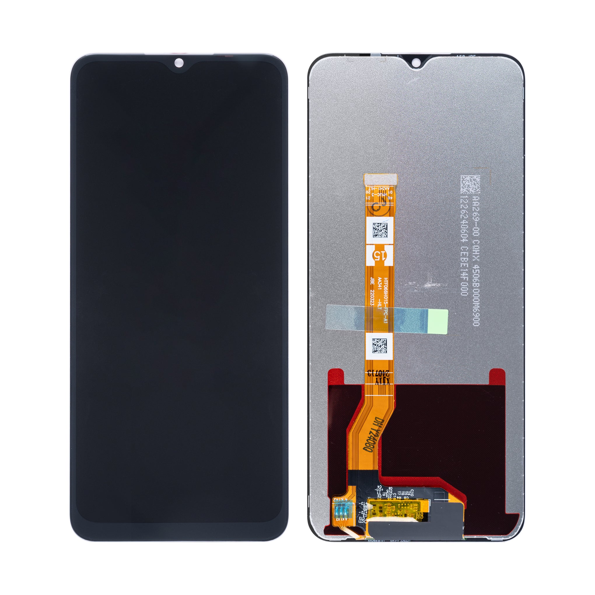 Oppo A56s, A57 Display And Digitizer Without Frame Black OEM