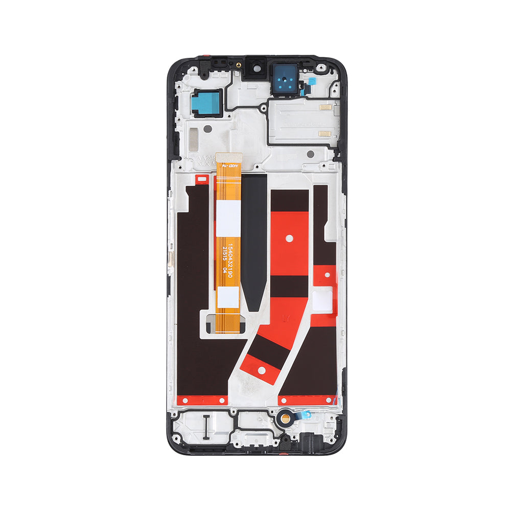 Oppo A56s, A57 Display And Digitizer With Frame Black OEM
