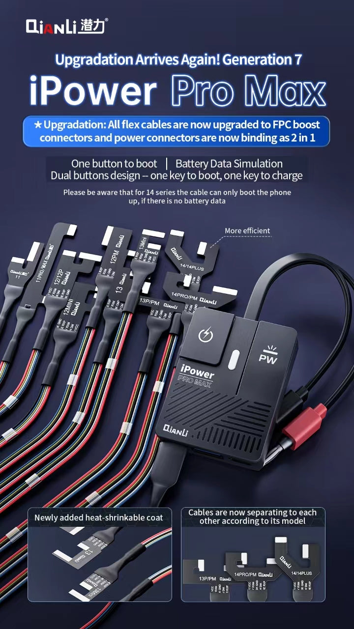 QIANLI iPower Pro Max (7th Gen) For Apple iPhone 6 To 14 Series