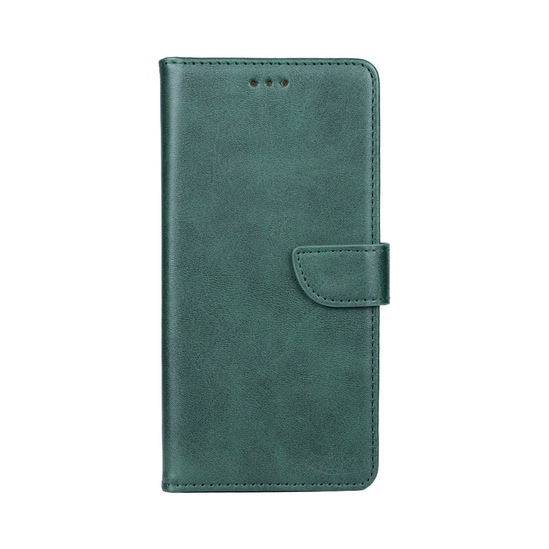 Rixus Bookcase For Samsung Galaxy S20 FE G780F Dark Green