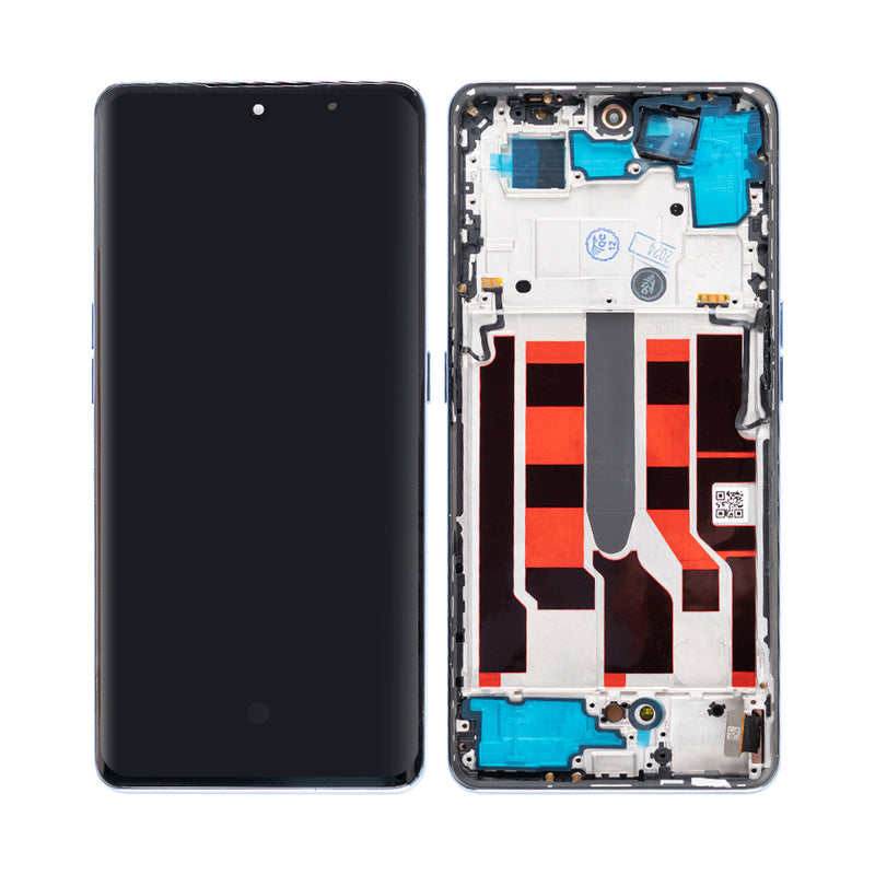 Oppo A1 Pro (PHQ110) Display And Digitizer With Frame Blue OEM