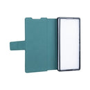 Rixus Wallet Case With Pen Holder For Samsung Galaxy Z Fold6 Green
