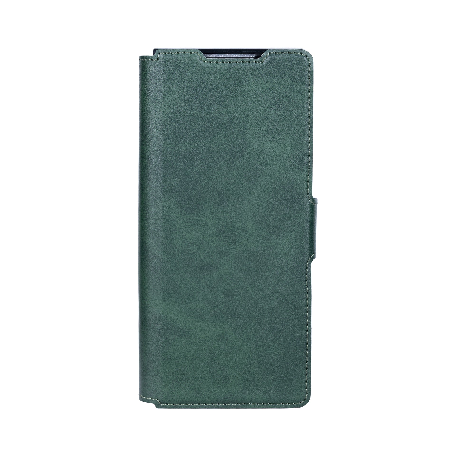 Rixus Wallet Case With Pen Holder For Samsung Galaxy Z Fold5 Green