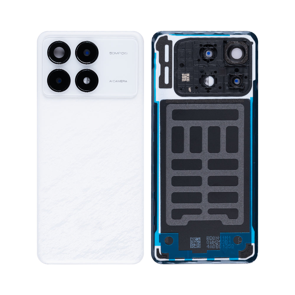 Xiaomi Redmi K70 Back Cover With Lens Silver OEM