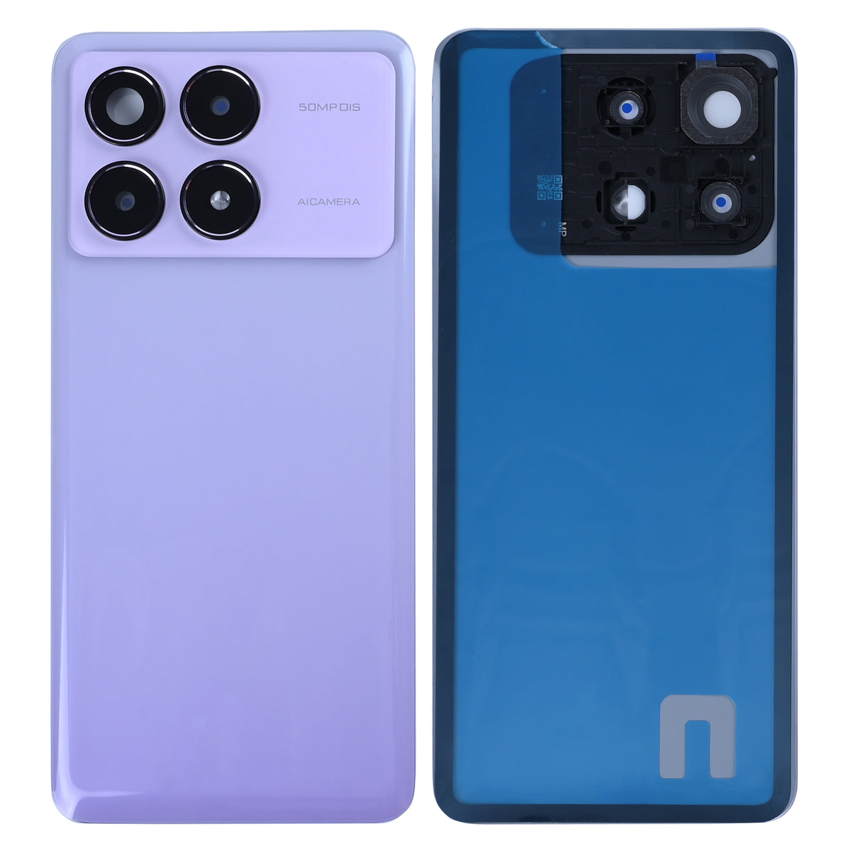 Xiaomi Redmi K70 Back Cover With Lens Purple OEM
