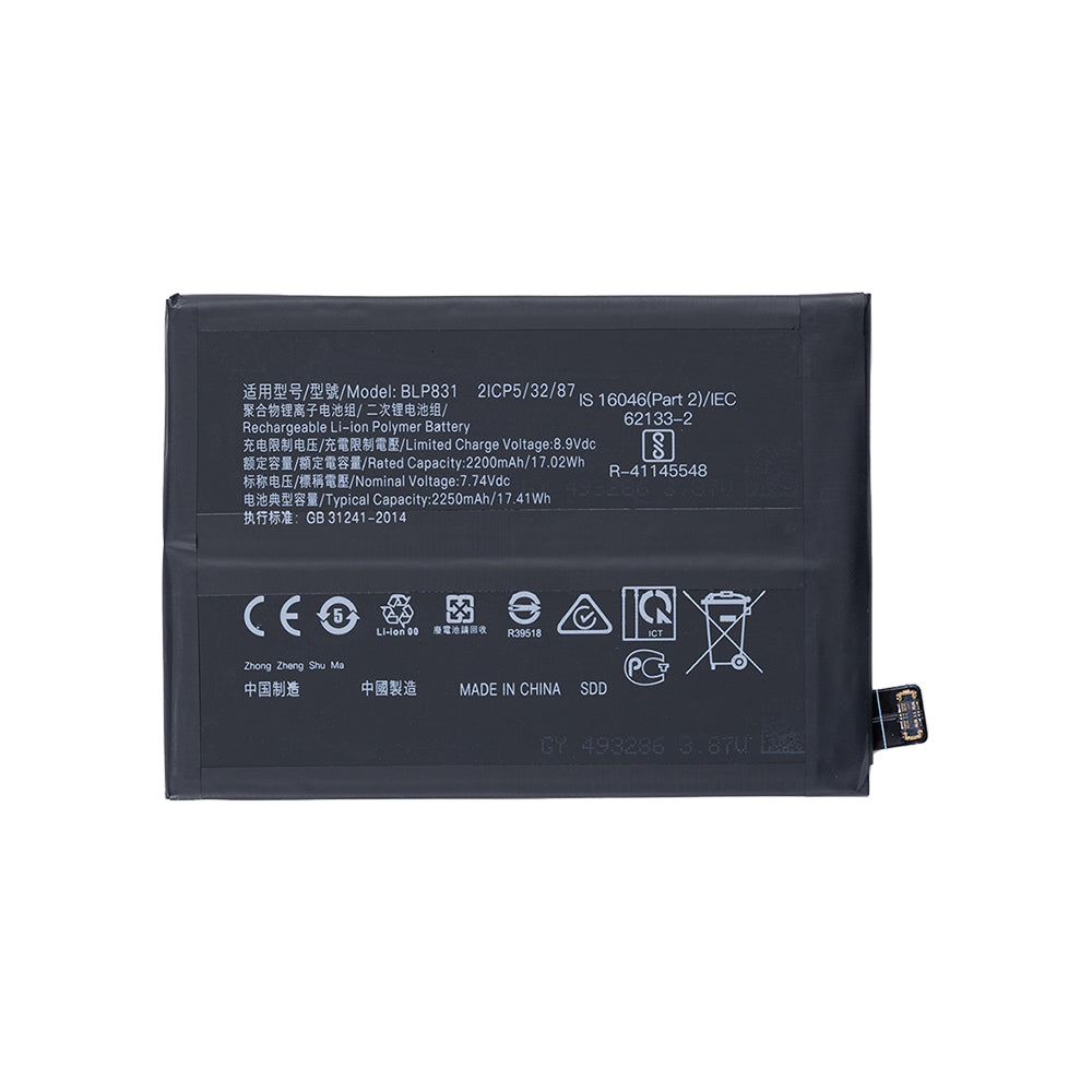 Oppo Find X3 Pro Battery BLP831 OEM