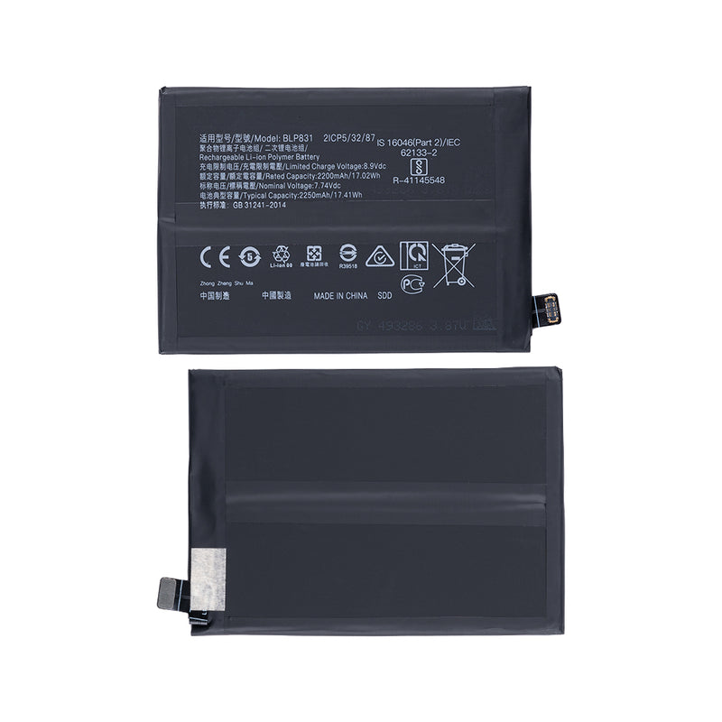 Oppo Find X3 Pro (CPH2173) Battery BLP831 OEM