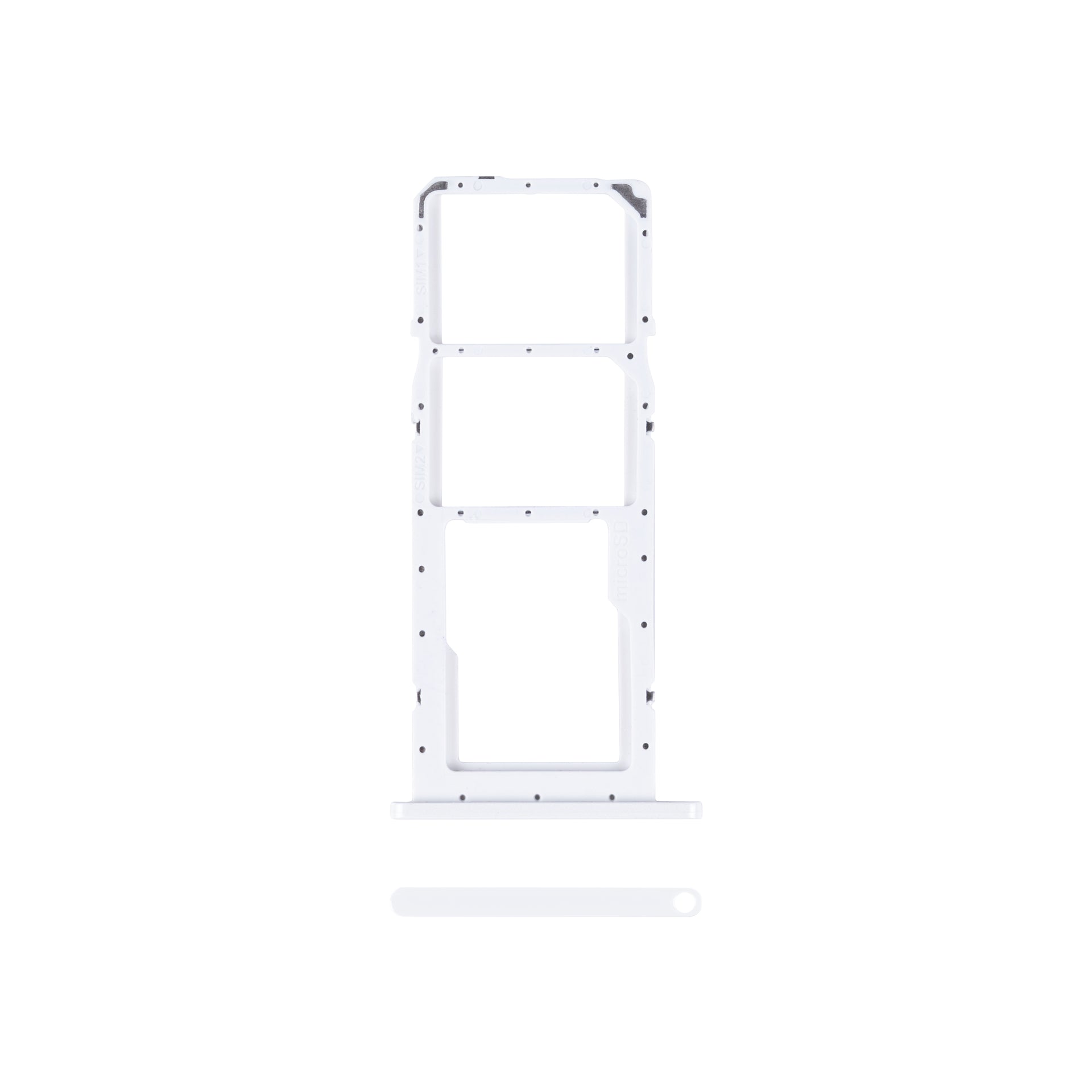 Samsung Galaxy A02s A025F Sim Card Holder White OEM