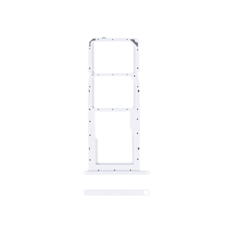 Samsung Galaxy A02s A025F Sim And SD Card Holder White OEM