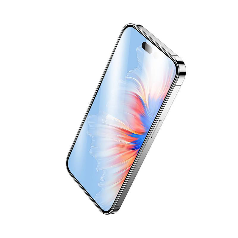 Rixus Clear HD Full Curved Edge Tempered Glass For iPhone 17