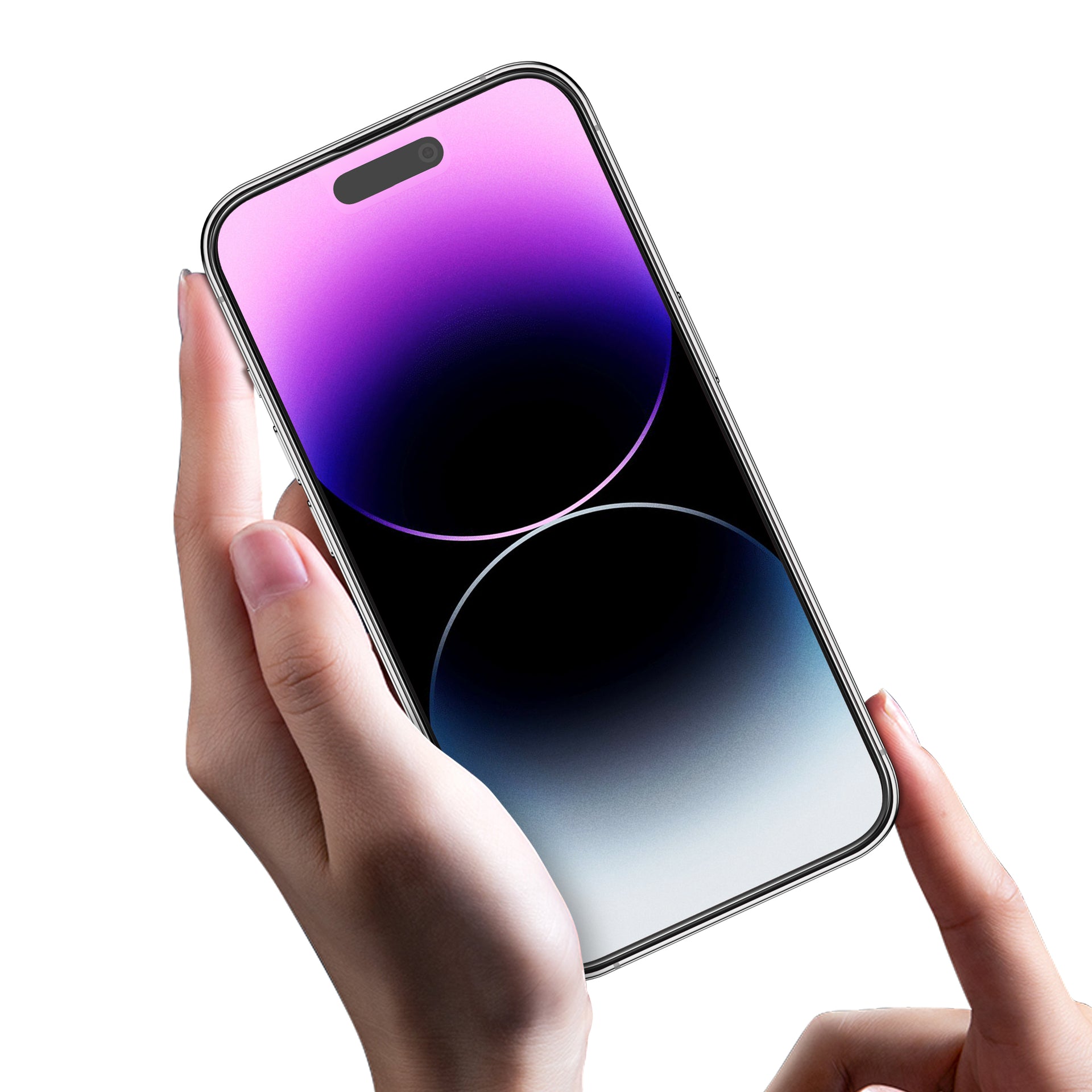 Rixus Matte Tempered Glass For Apple iPhone 16 Plus