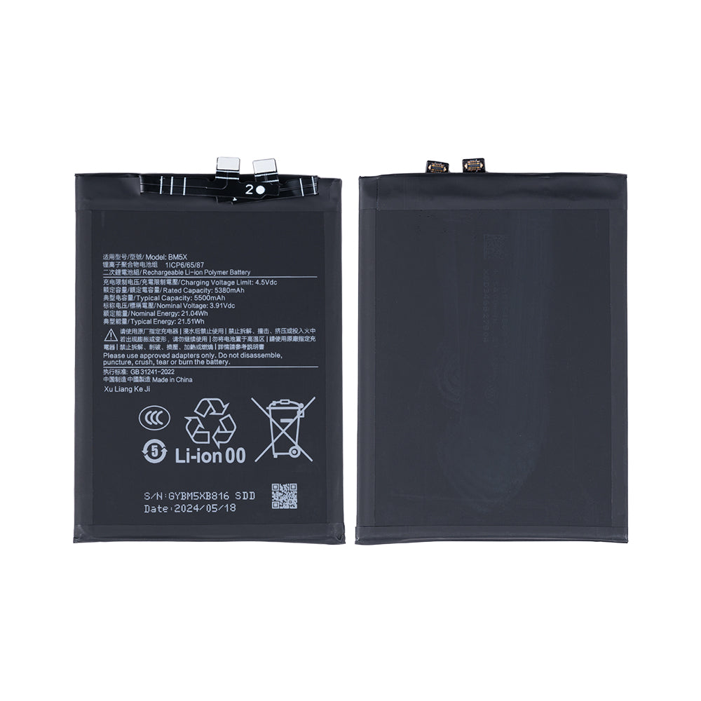 Xiaomi Redmi K70E Battery BM5X OEM