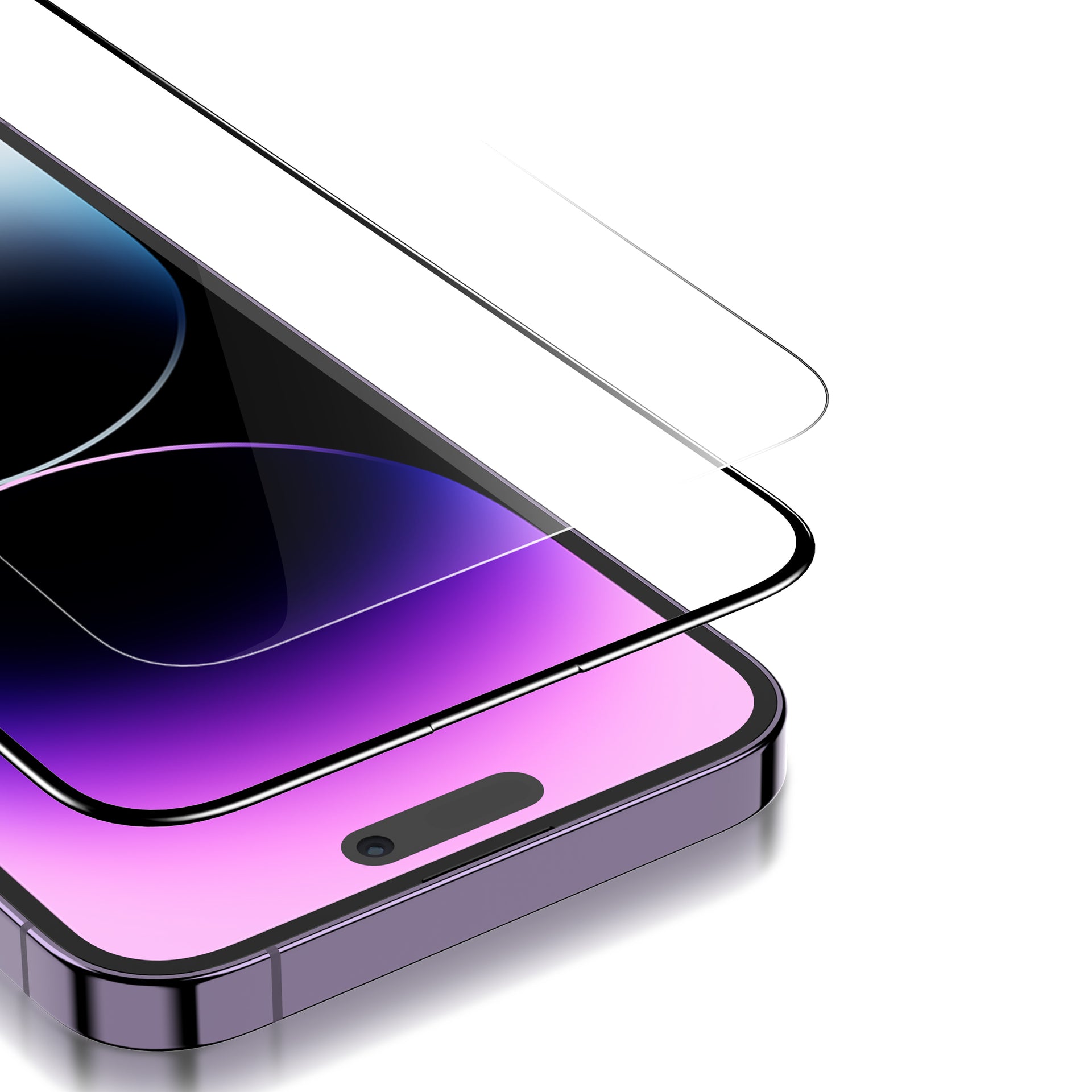 Rixus Clear HD Ultra Line Tempered Glass For Apple iPhone 16 Pro Max