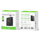 Rixus RX240 GaN Power Adapter With Digital Display 240W Black