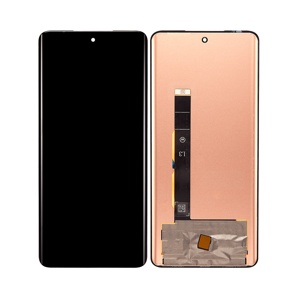 Motorola Edge 40 Display And Digitizer Without Frame Black Service Pack