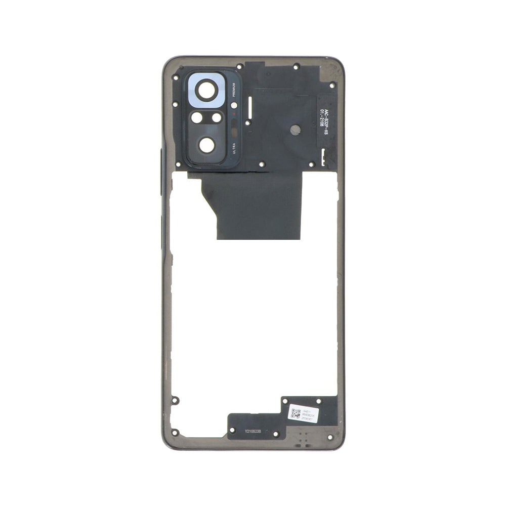 Xiaomi Redmi Note 10 Pro 4G Camera Lens Cover With Middle Frame Onyx Gray OEM