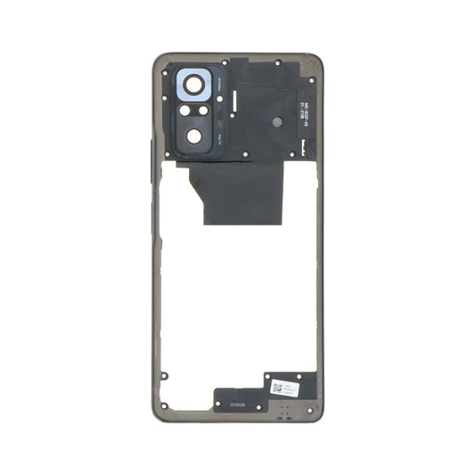 Xiaomi Redmi Note 10 Pro 4G Camera Lens Cover With Middle Frame Onyx Gray OEM
