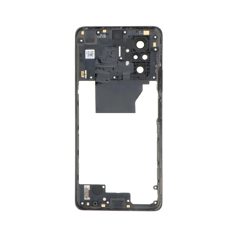 Xiaomi Redmi Note 10 Pro 4G Camera Lens Cover With Middle Frame Onyx Gray OEM