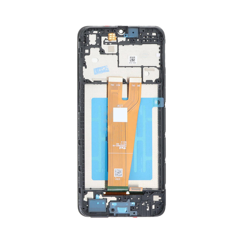 Samsung Galaxy A04 A045F Display And Digitizer With Frame Black Soft-OLED