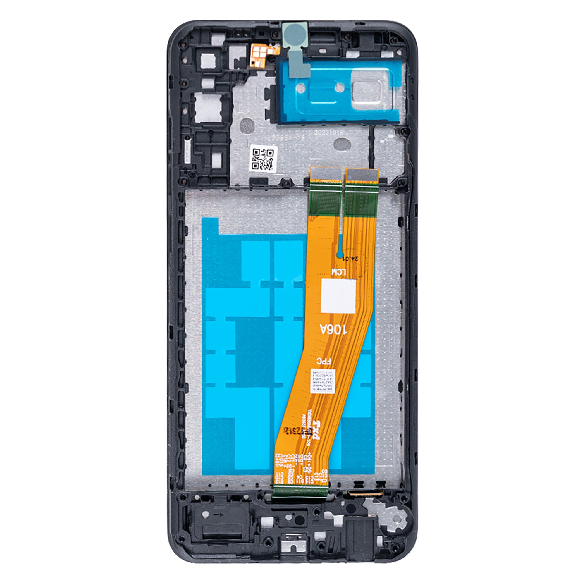 Samsung Galaxy A04e A042F Display And Digitizer With Frame Black OEM