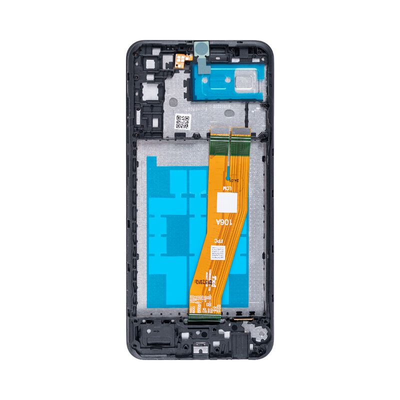 Samsung Galaxy A04e A042F Display And Digitizer With Frame Black OEM