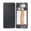 Samsung Galaxy A12 A125F Display And Digitizer With Frame Black OEM