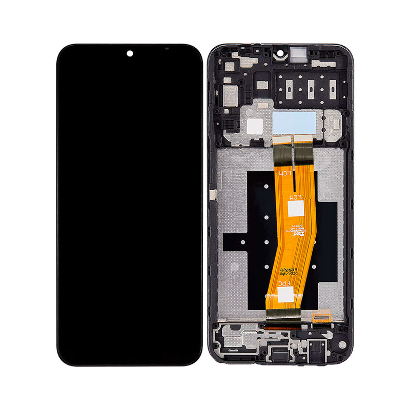 Samsung Galaxy A14 A145P Display And Digitizer With Frame Black OEM