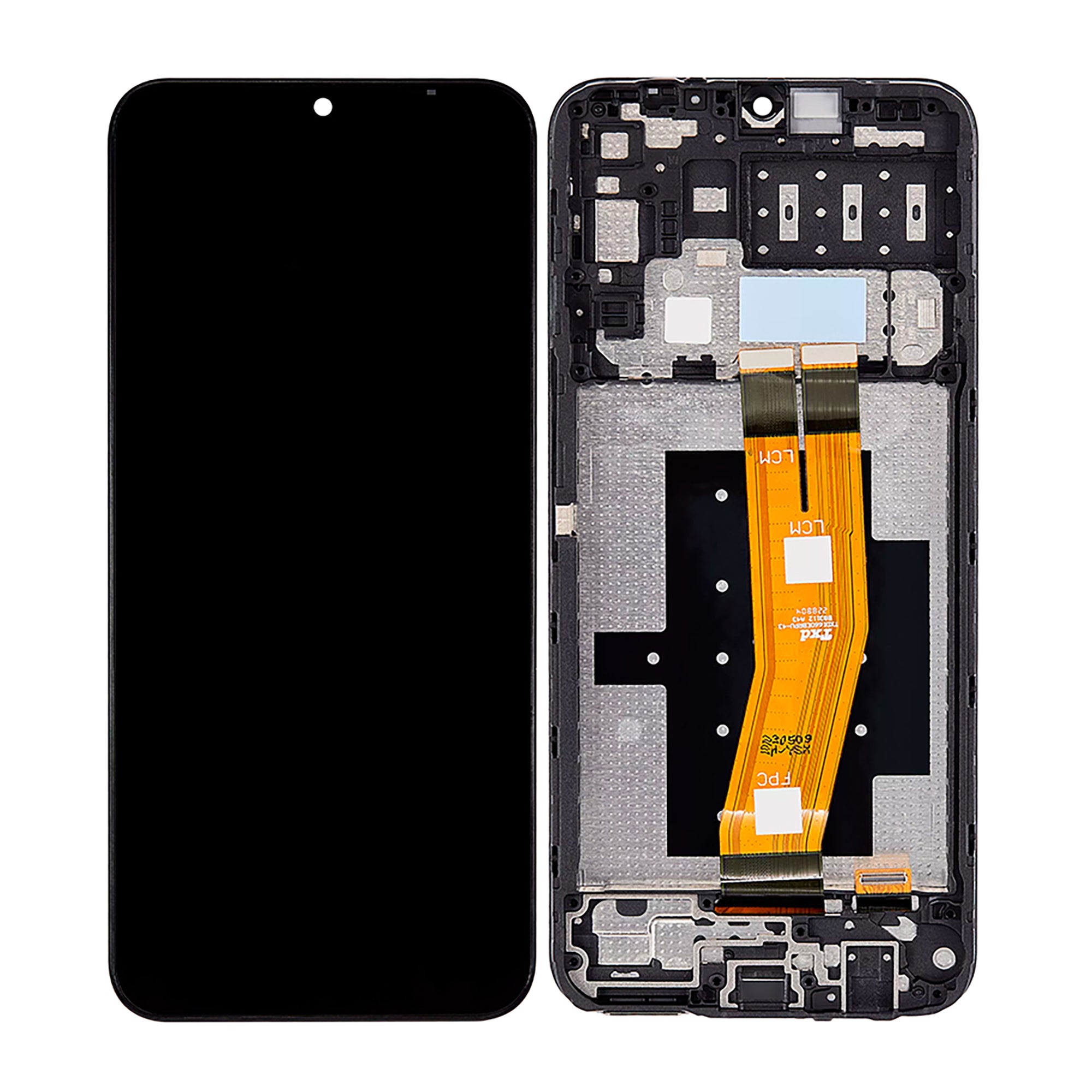 Samsung Galaxy A14 A145P Display And Digitizer With Frame Black OEM