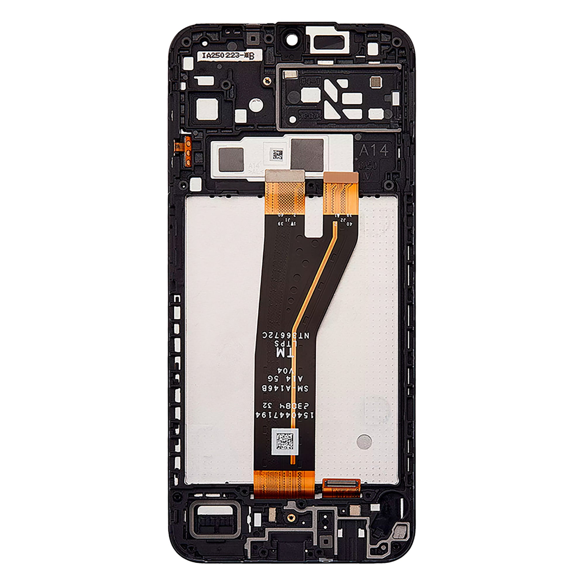Samsung Galaxy A14 5G A146B Display And Digitizer With Frame Black Refurbished