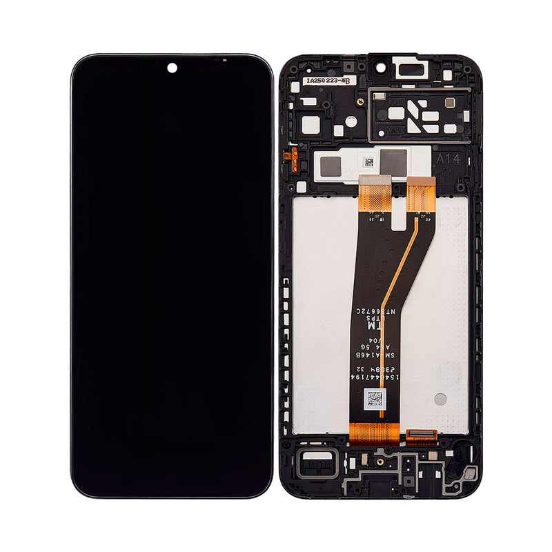 Samsung Galaxy A14 5G A146B Display And Digitizer With Frame Black OEM