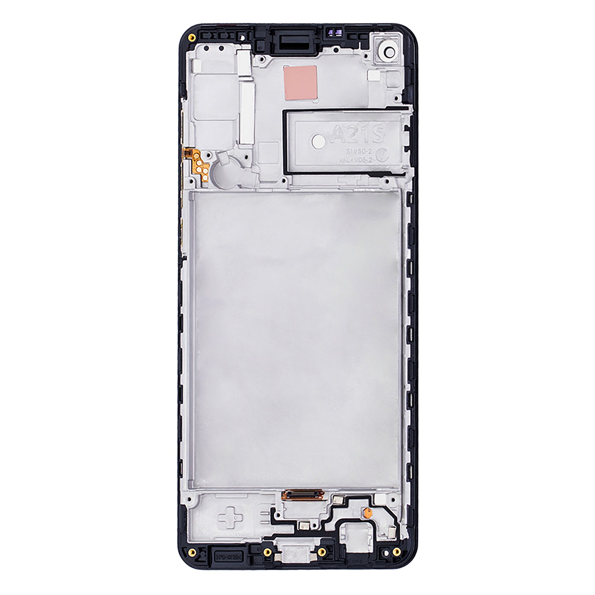 Samsung Galaxy A21s A217F Display And Digitizer With Frame Black OEM