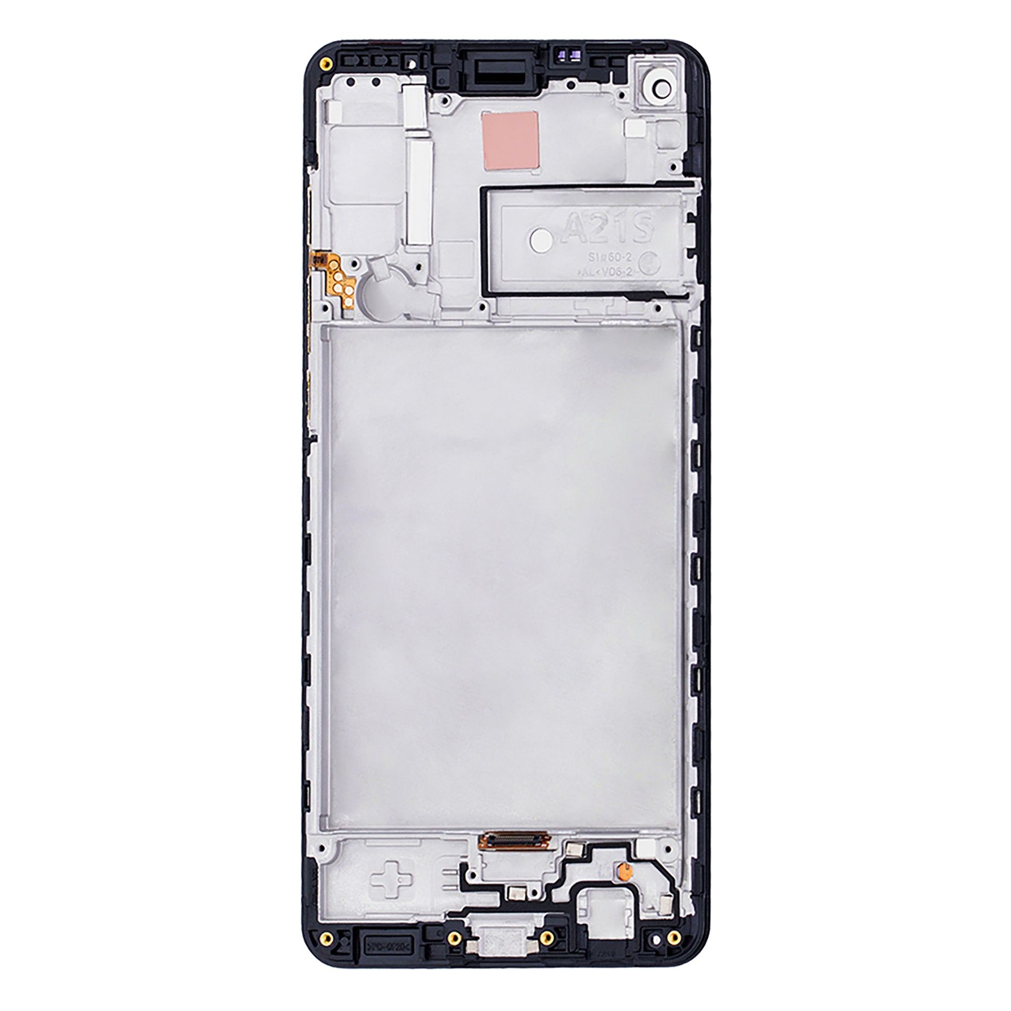 Samsung Galaxy A21s A217F Display And Digitizer With Frame Black OEM