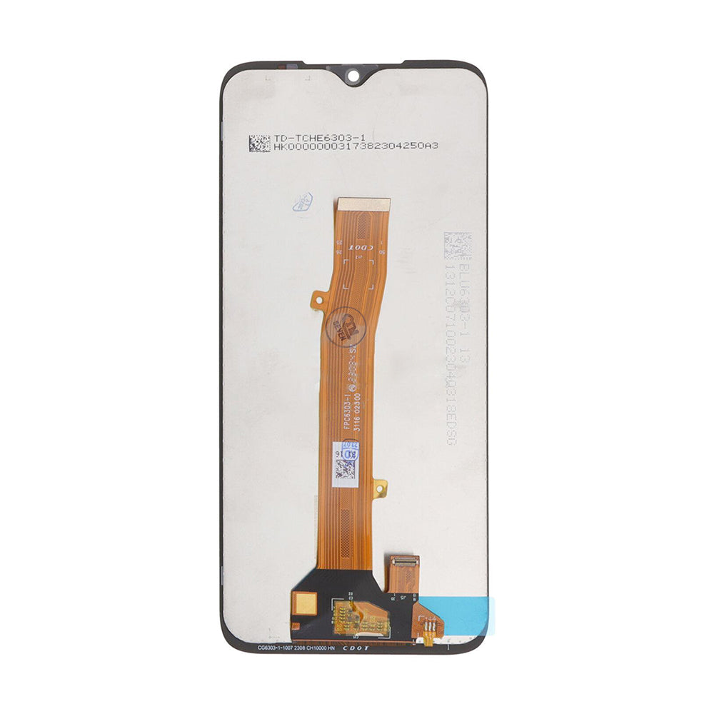 Nokia C12 Display And Digitizer Without Frame Black OEM