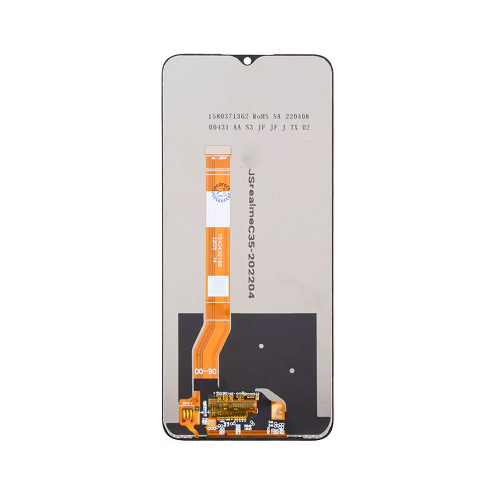 Realme 10 Pro 5G Display And Digitizer Without Frame Black OEM
