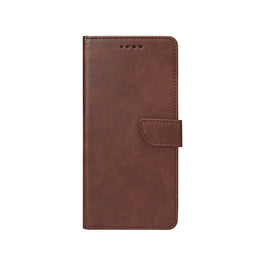 Rixus Bookcase For Samsung Galaxy A33 5G Brown
