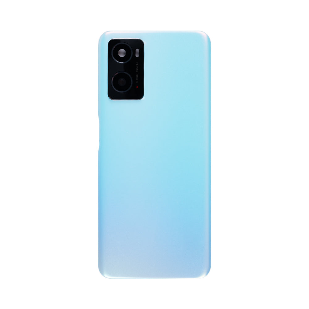 Oppo A76 Back Cover With Lens Glowing Blue OEM
