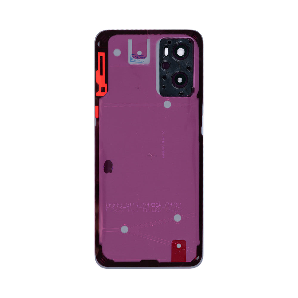 Oppo A76 Back Cover With Lens Glowing Blue OEM