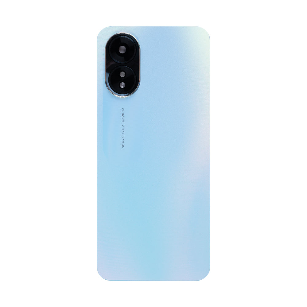 Oppo A18 Back Cover With Lens Glowing Blue OEM