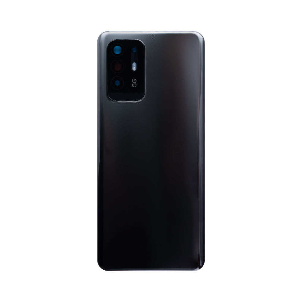 Oppo A94 5G Back Cover With Lens Fluid Black OEM